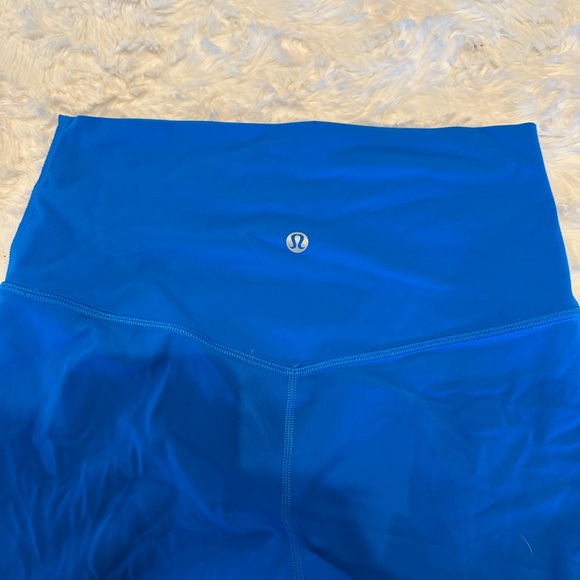 Blue lululemon align shorts - Picture 5 of 5